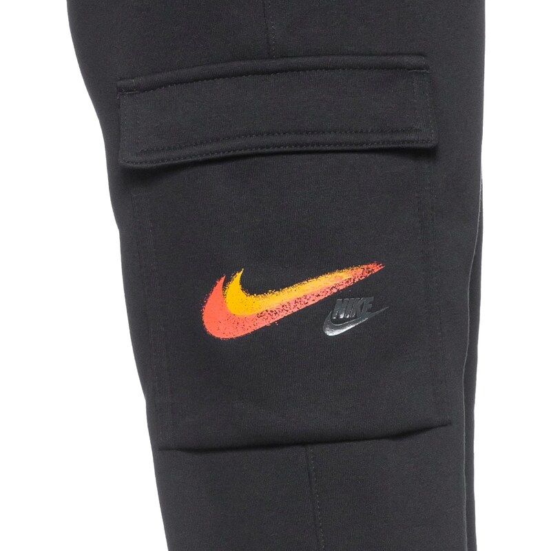 Nike Sportswear Pantaloni galben / portocaliu / negru