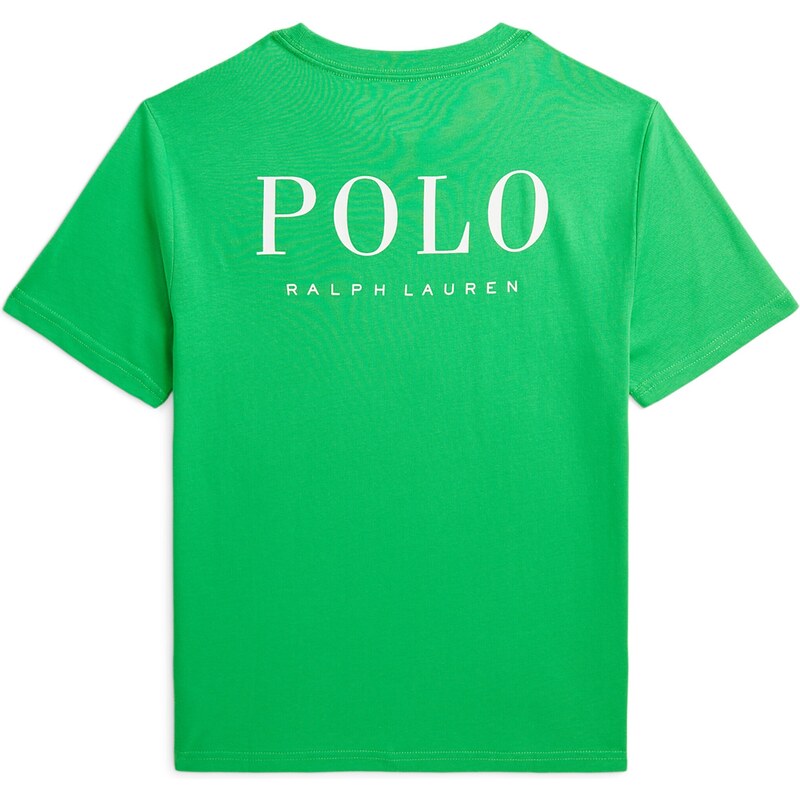 Polo Ralph Lauren Tricou verde / alb