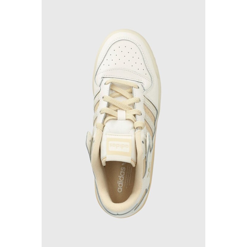 adidas Originals sneakers din piele Forum Low CL W culoarea bej, IG3688