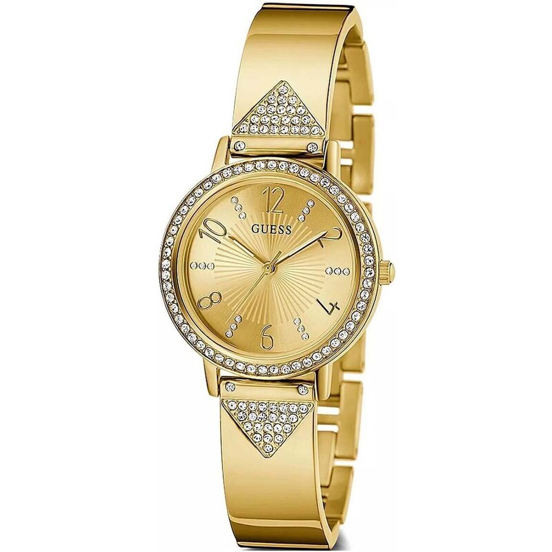 Guess ceas femei, culoarea auriu
