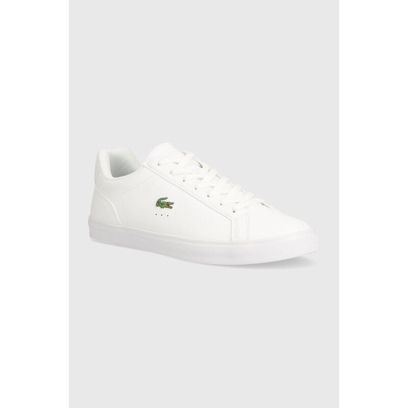 Lacoste sneakers din piele Lerond Pro Leather Tonal culoarea alb, 45CMA0100