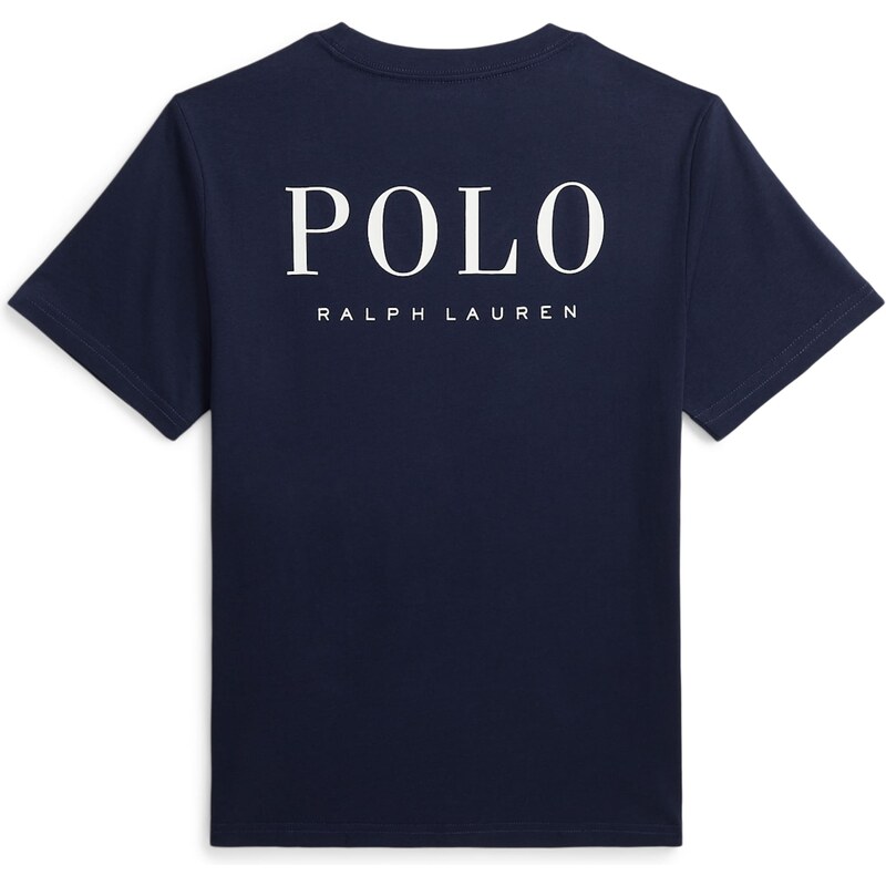 Polo Ralph Lauren Tricou bleumarin / alb