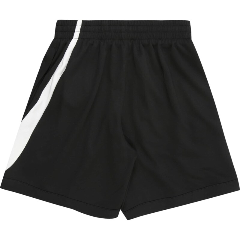 NIKE Pantaloni sport 'SWOOSH' negru / alb