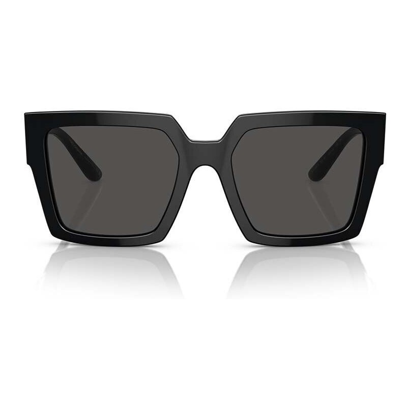 Dolce & Gabbana ochelari de soare femei, culoarea maro, 0DG4446B
