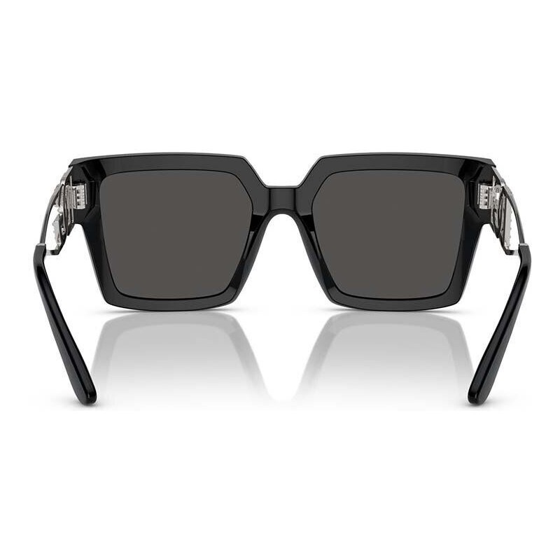 Dolce & Gabbana ochelari de soare femei, culoarea maro, 0DG4446B