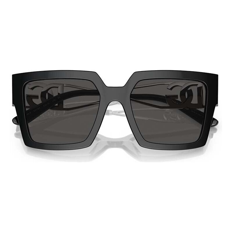 Dolce & Gabbana ochelari de soare femei, culoarea maro, 0DG4446B