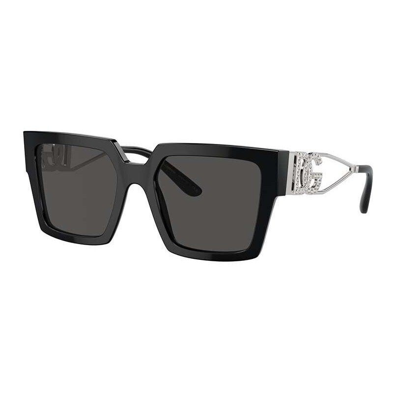 Dolce & Gabbana ochelari de soare femei, culoarea maro, 0DG4446B