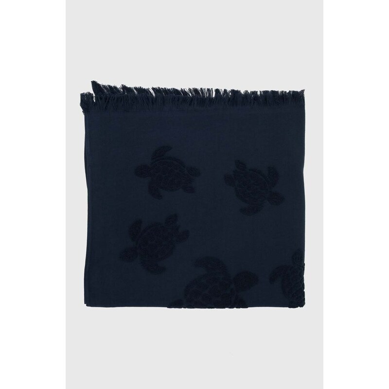 Vilebrequin prosop din bumbac SANTAH culoarea albastru marin, STHU1201