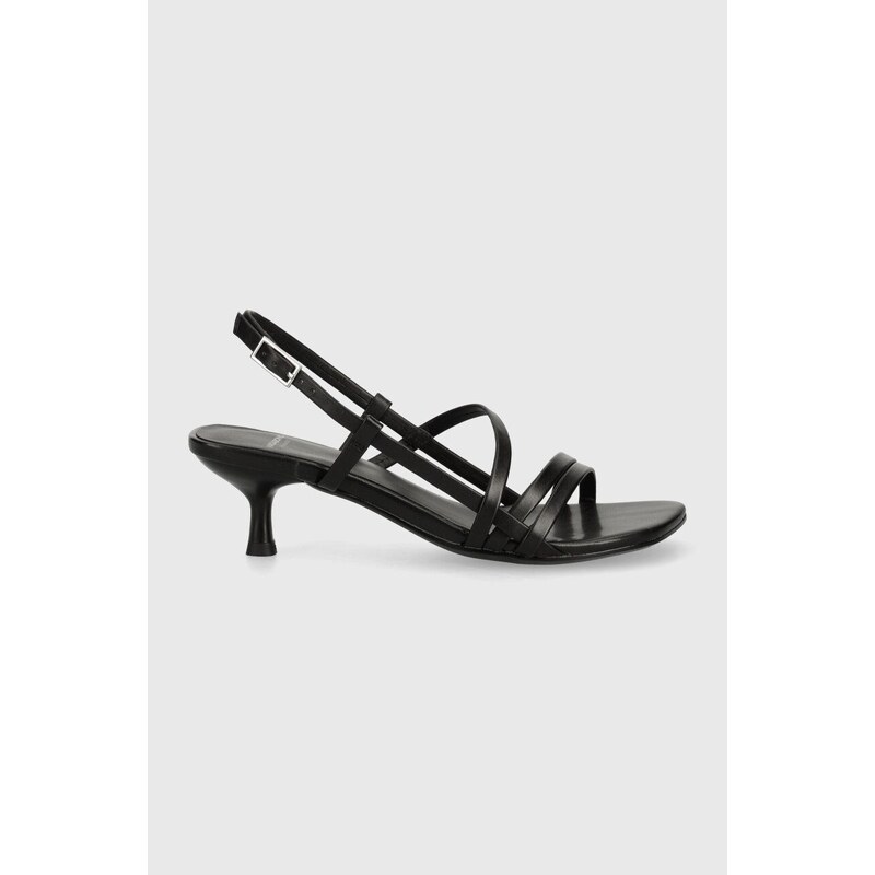 Vagabond Shoemakers sandale de piele JONNA culoarea negru