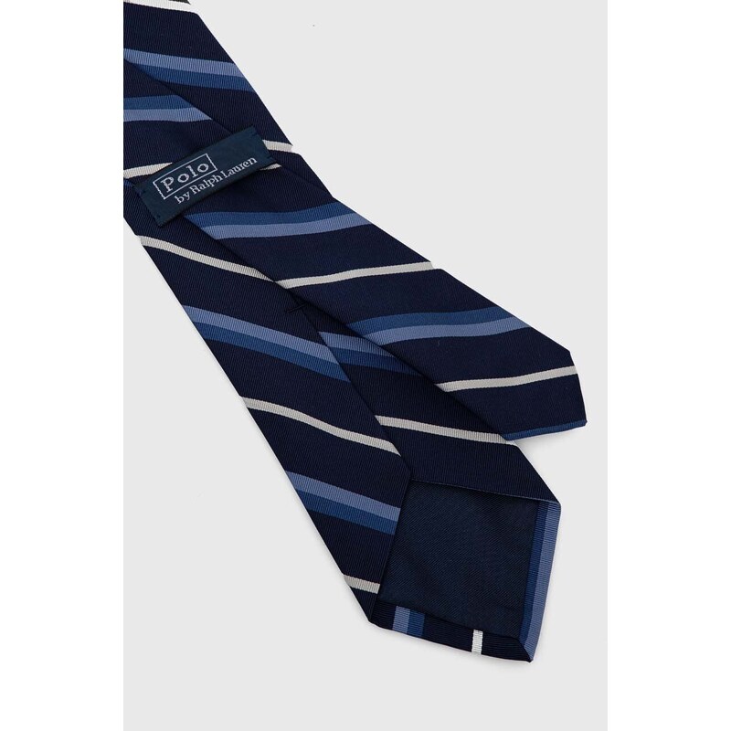 Polo Ralph Lauren cravata de matase culoarea albastru marin, 712926093