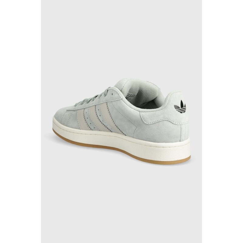 adidas Originals adidași din nubuc Campus 00s culoarea argintiu, ID8269