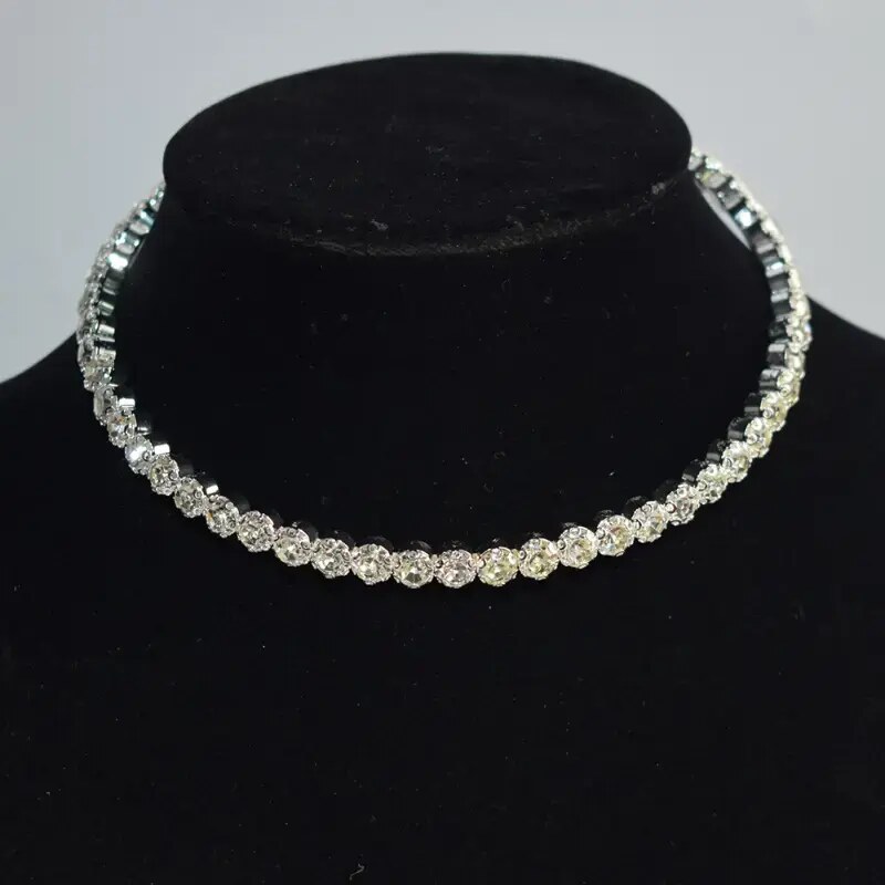 Fashion Jewelry Set bijuterii cu colier, cercei si bratara, argintiu, dama