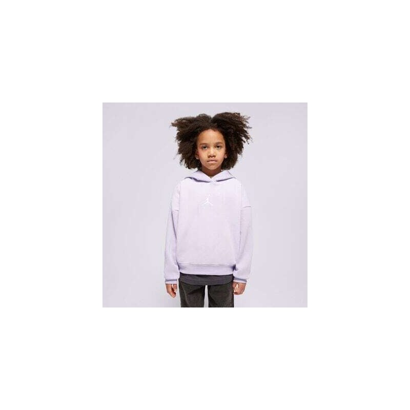 Jordan Bluză Cu Glugă Icon Play Po Hoodie Girl Copii Îmbrăcăminte Bluze 45C695-P36 Violet