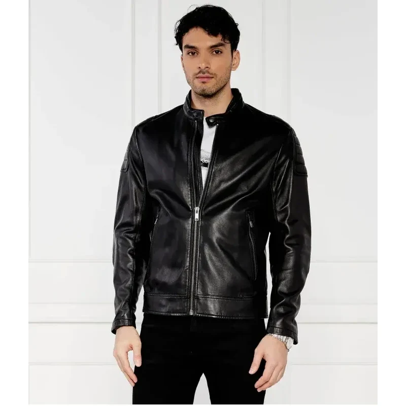 BOSS ORANGE De piele Jomoto | Regular Fit