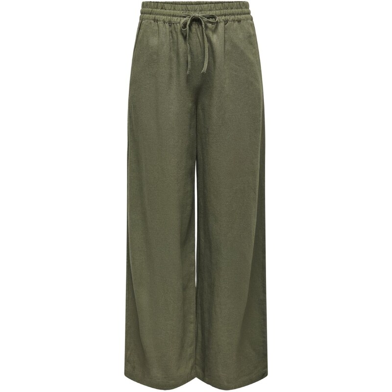 JDY Pantaloni 'Say' verde amestecat