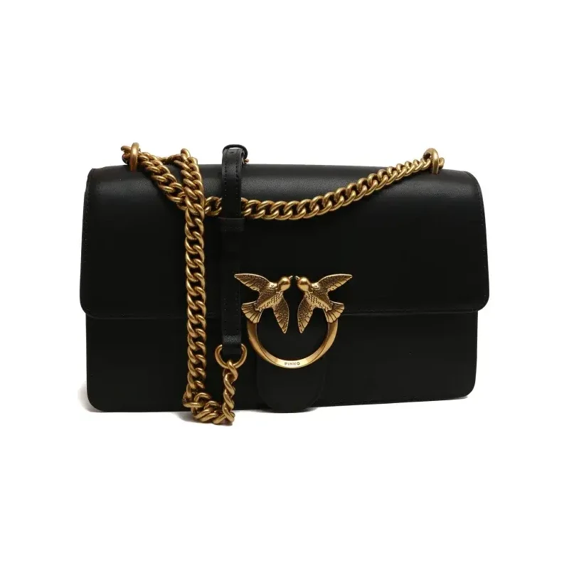 Pinko De piele geantă pe umăr LOVE ONE CLASSIC