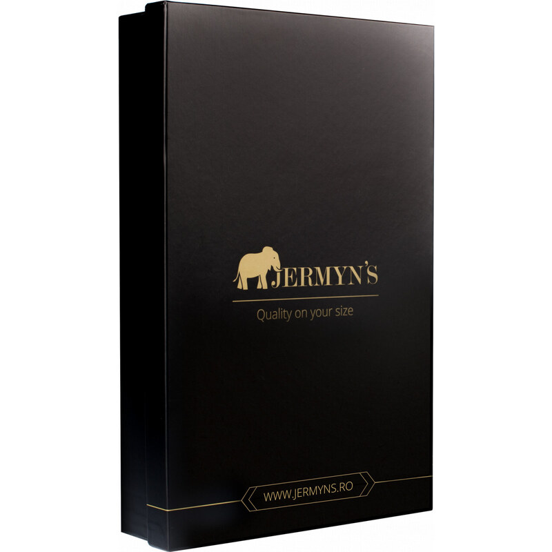 JERMYN'S Camasa Office Bleu Dama EASY IRON - Exclusive Slim Fit Fil a Fil (Marime: 3XL)
