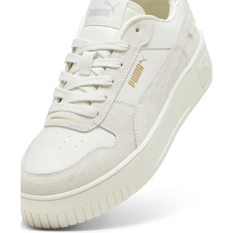PUMA Sneaker low 'Carina' auriu / gri / alb