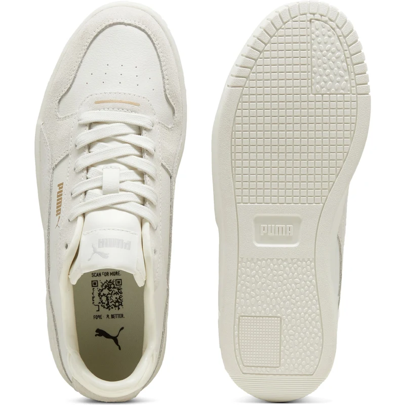 PUMA Sneaker low 'Carina' auriu / gri / alb