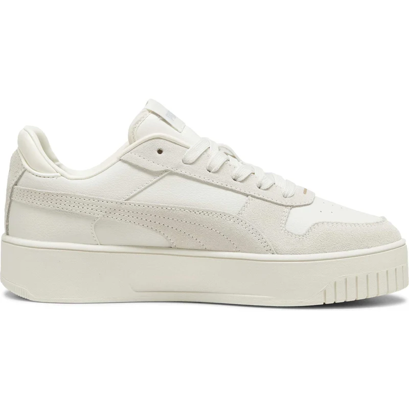 PUMA Sneaker low 'Carina' auriu / gri / alb