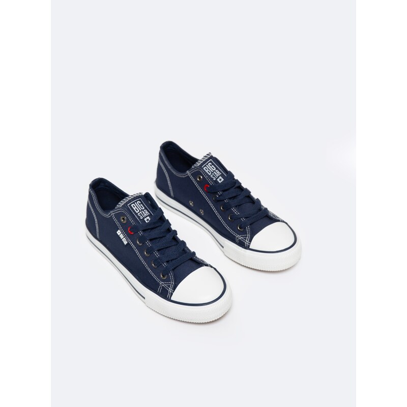 Big Star Woman's Sneakers Shoes 209668-403 Navy Blue