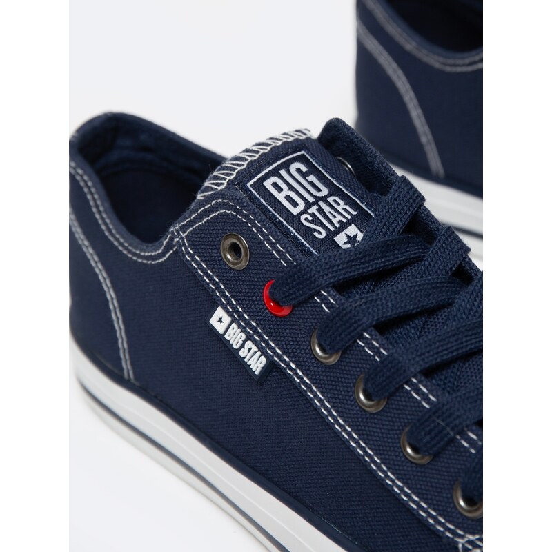 Big Star Woman's Sneakers Shoes 209668-403 Navy Blue