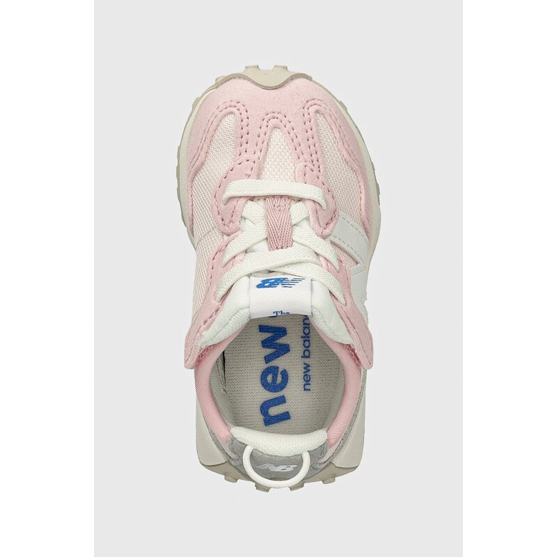New Balance sneakers pentru copii 327 culoarea roz, NW327CK