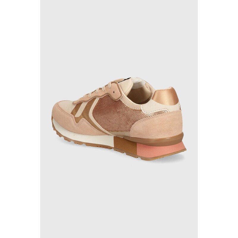 Pepe Jeans sneakers PLS40009 culoarea roz, BRIT SEQUINS W