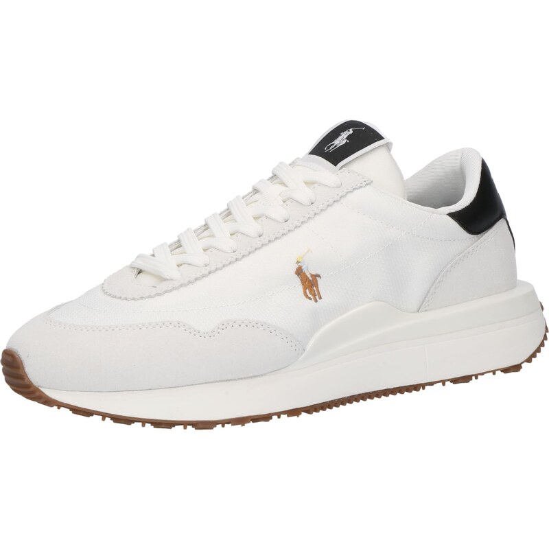 Polo Ralph Lauren Sneaker low 'Train 89' maro / negru / alb / alb murdar