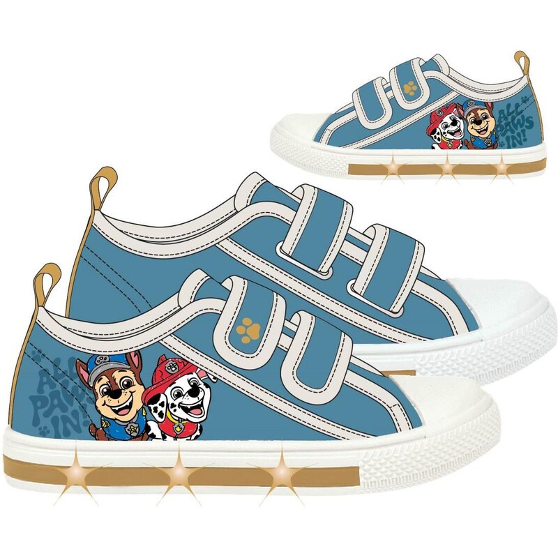 Scarpe sportiva suola leggera con luci Paw Patrol