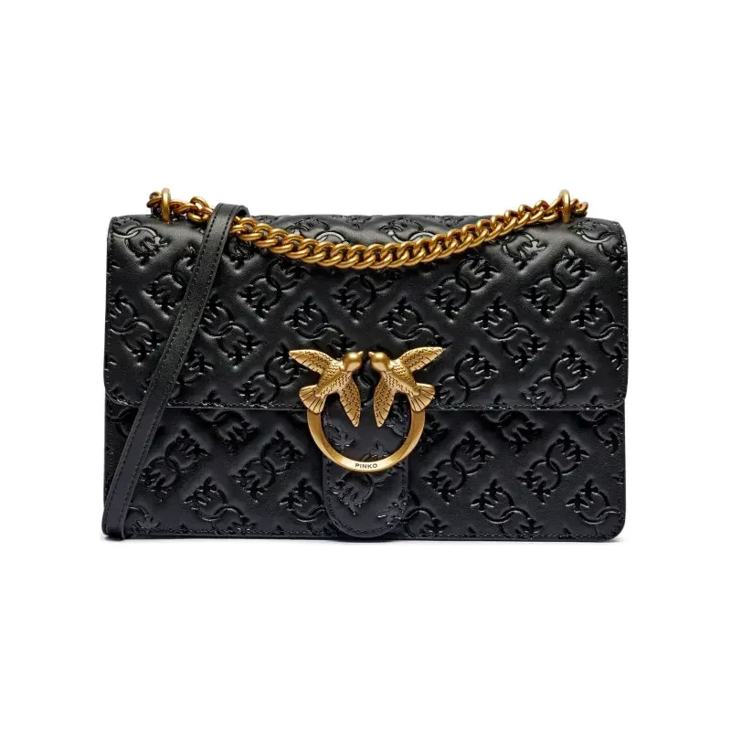 Pinko De piele geantă poștaș LOVE ONE CLASSIC DC