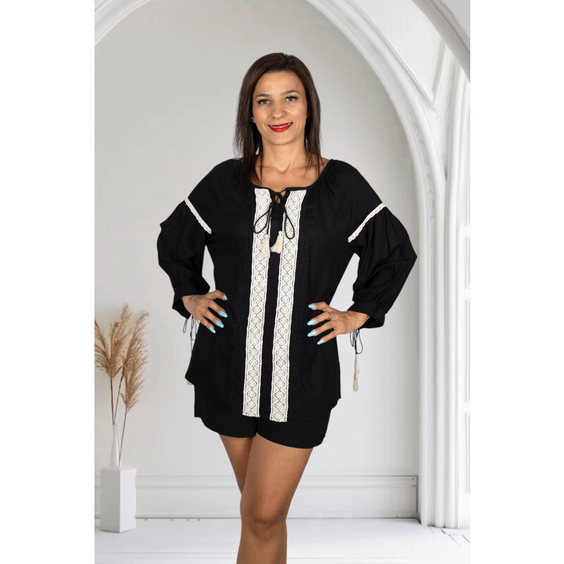 Magazin Traditional Bluza stilizata Miruna 2