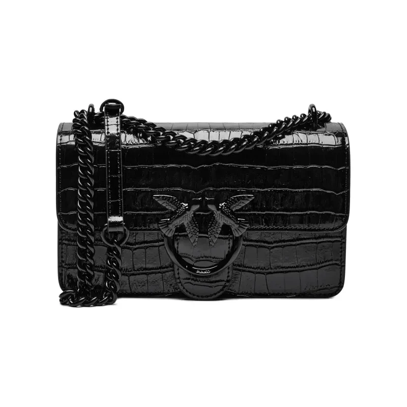 Pinko De piele geantă pe umăr LOVE ONE MINI