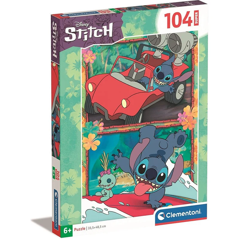Disney Lilo și Stitch Wild Adventure Puzzle de 104 piese Clementoni ...