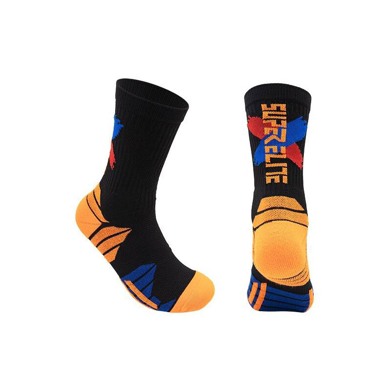Sneakers pentru baschet MBrands, mov si pereche sosete
