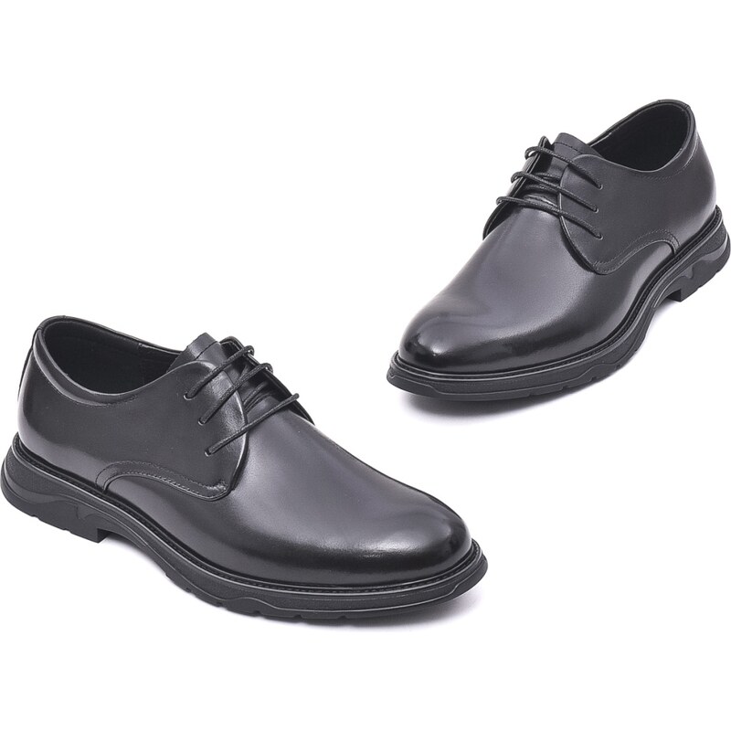 Pantofi eleganti si casual barbati Caribu Negru