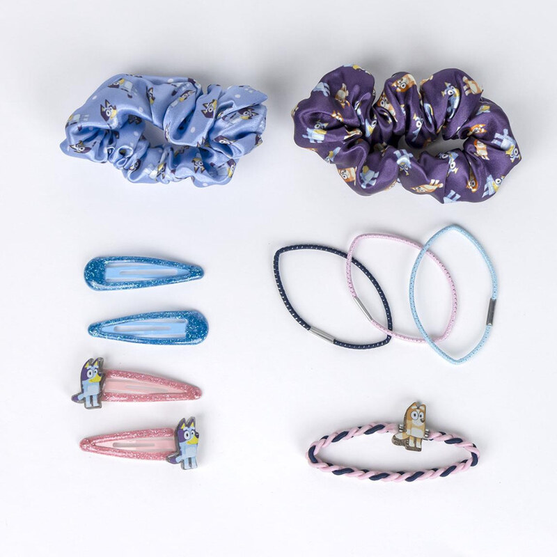 Bluey set clemă de păr, elastic de păr