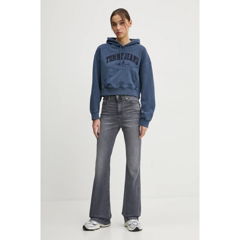 Tommy Jeans jeans femei high waist, DW0DW19574