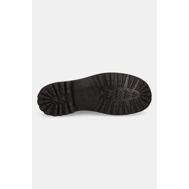 Astorflex pantofi de piele întoarsă Beenflex Rubber bărbați, culoarea maro, BEENFLEX.RUBBER.001.480