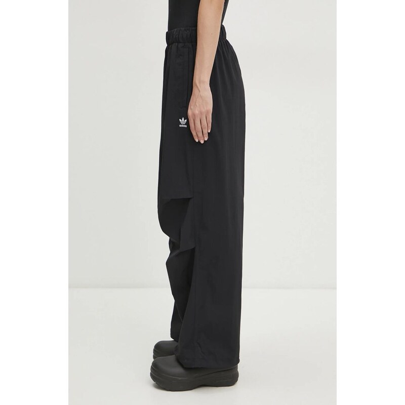 adidas Originals pantaloni Essential femei, culoarea negru, neted, JD0785