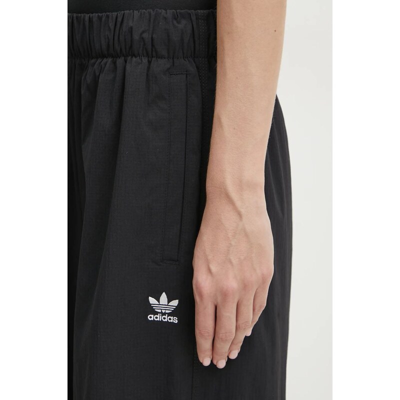 adidas Originals pantaloni Essential femei, culoarea negru, neted, JD0785