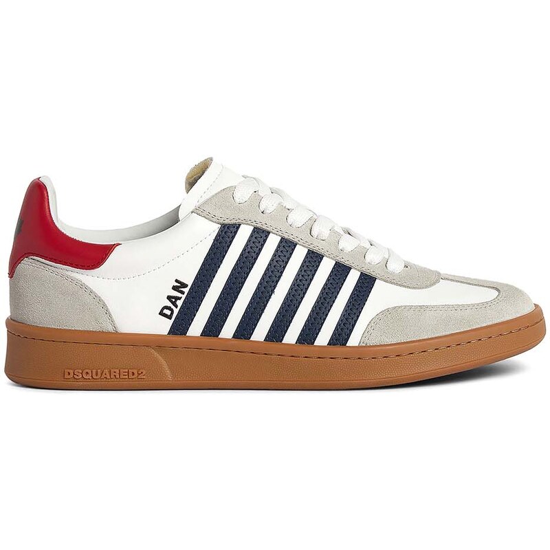 DSQUARED Sneakers Boxer SNM036401504118 M1424 bianco+blu+rosso