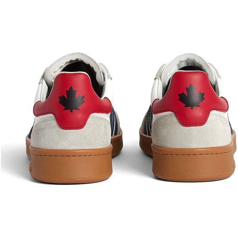 DSQUARED Sneakers Boxer SNM036401504118 M1424 bianco+blu+rosso