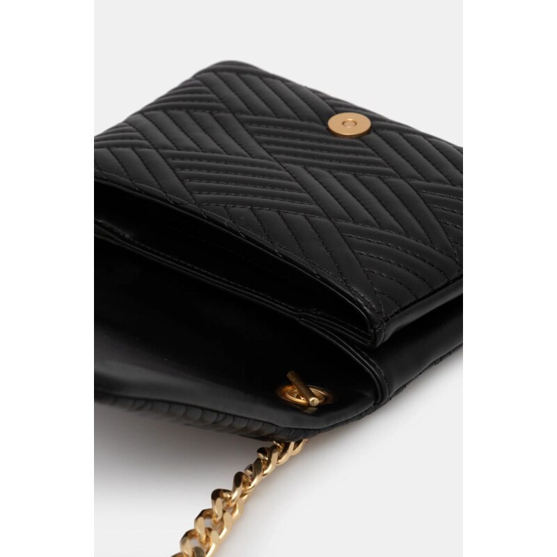 Dkny poseta de piele culoarea negru, R44EKI06