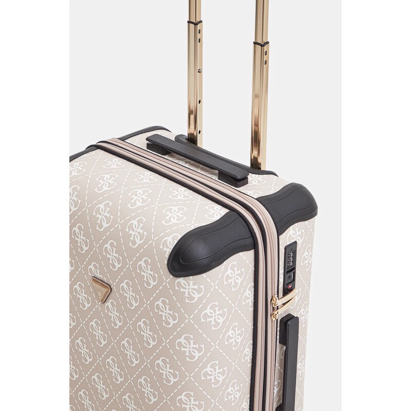 Guess valiză BERTA 64x39x28 cm culoarea roz, TWY868 89820