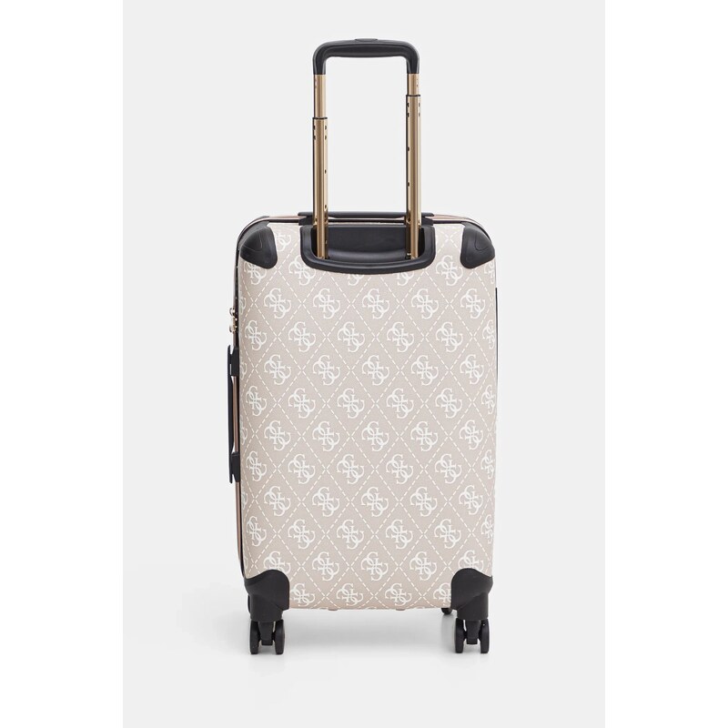 Guess valiză BERTA 64x39x28 cm culoarea roz, TWY868 89820