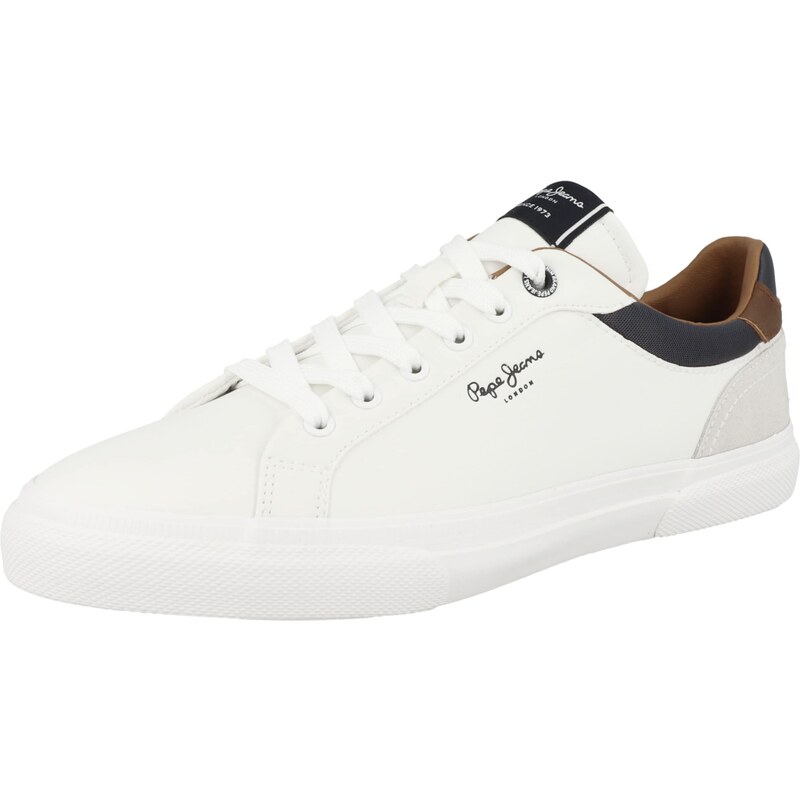Pepe Jeans Sneaker low 'Kenton Court' albastru marin / gri deschis / negru / alb