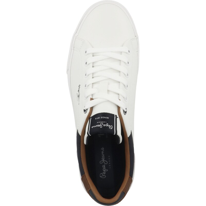 Pepe Jeans Sneaker low 'Kenton Court' albastru marin / gri deschis / negru / alb