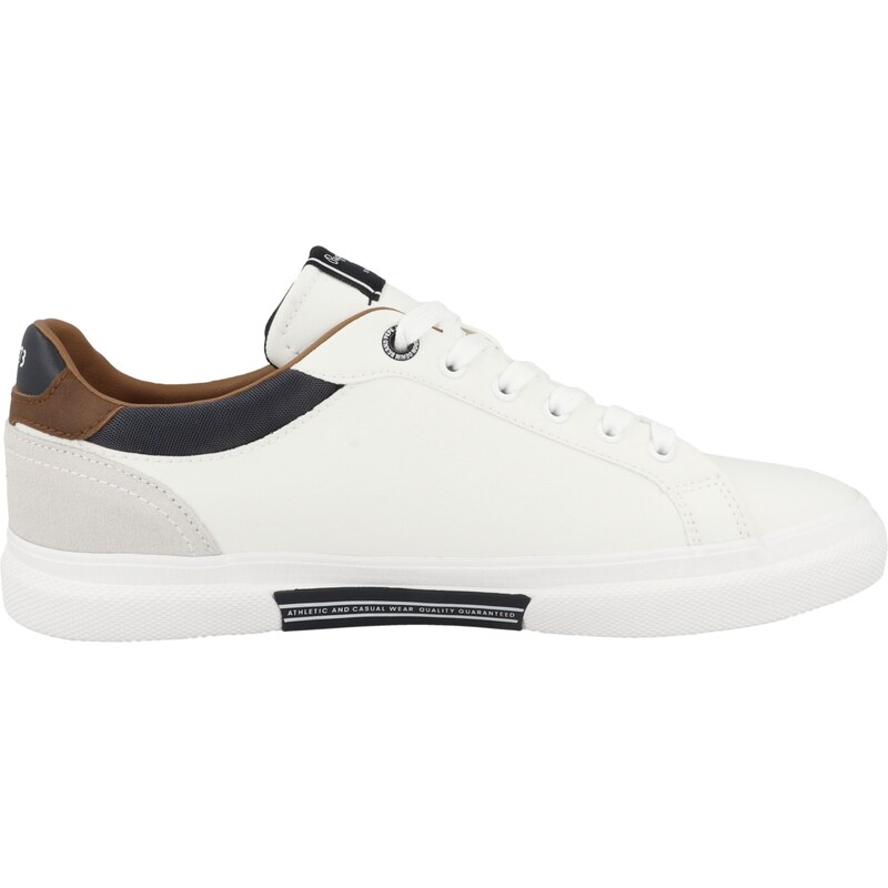 Pepe Jeans Sneaker low 'Kenton Court' albastru marin / gri deschis / negru / alb