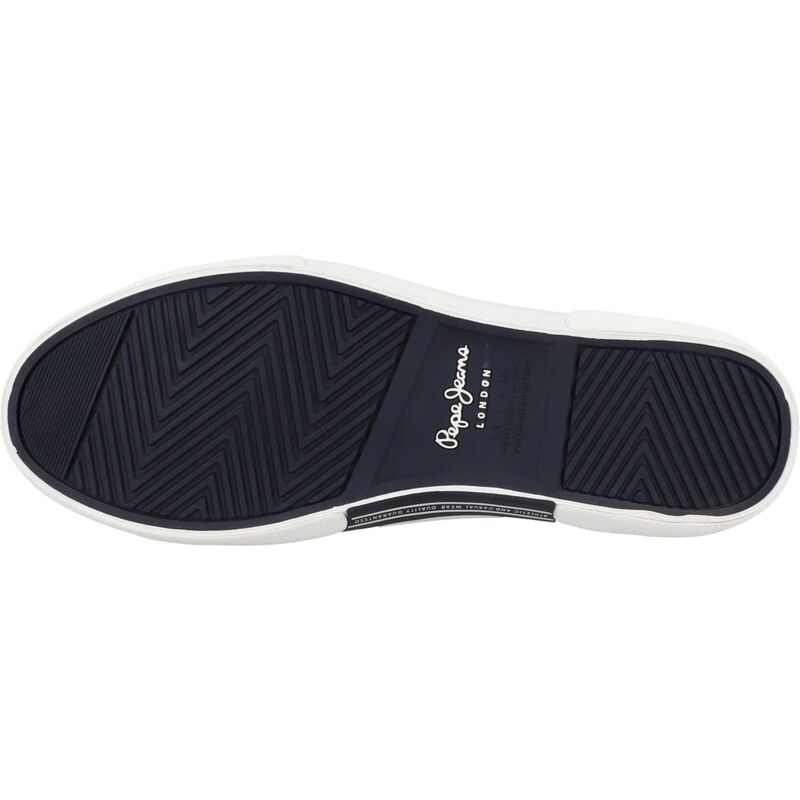 Pepe Jeans Sneaker low 'Kenton Court' albastru marin / gri deschis / negru / alb